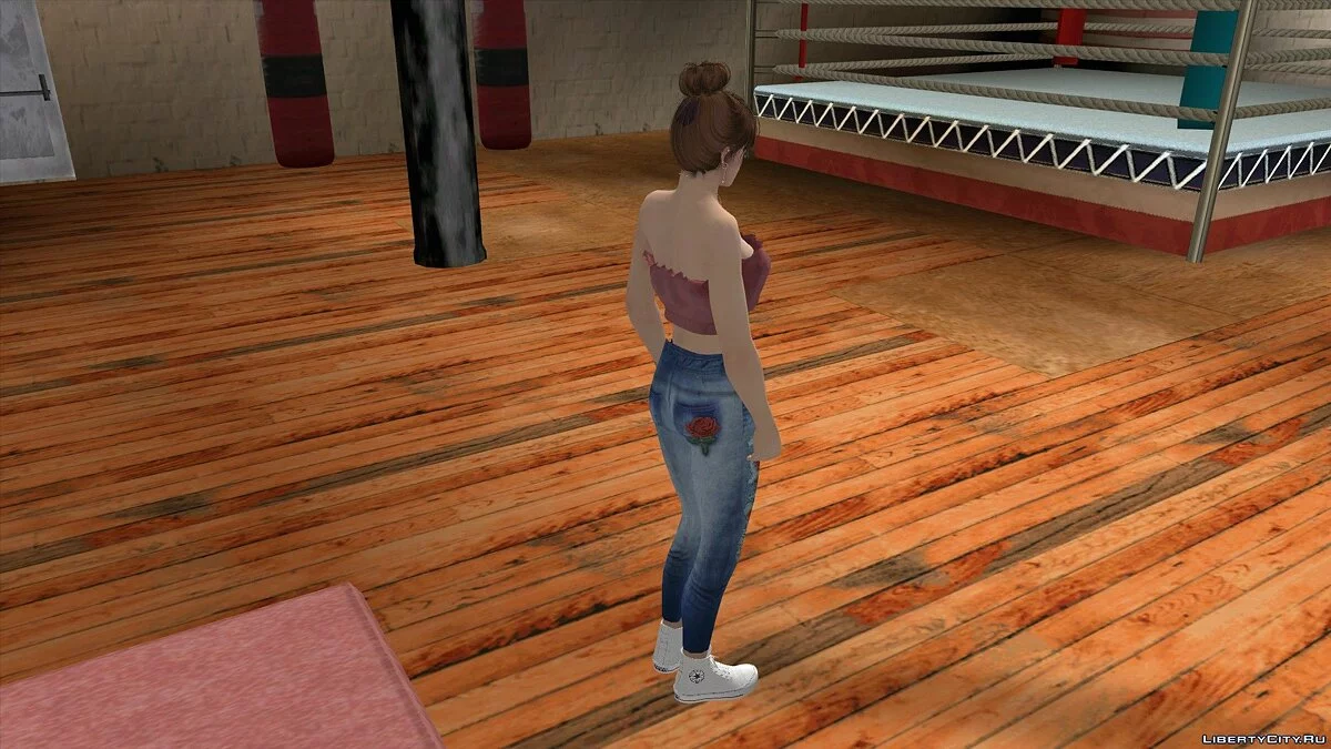 Kasumi en ropa casual v11 / GTA San Andreas (iOS, Android)