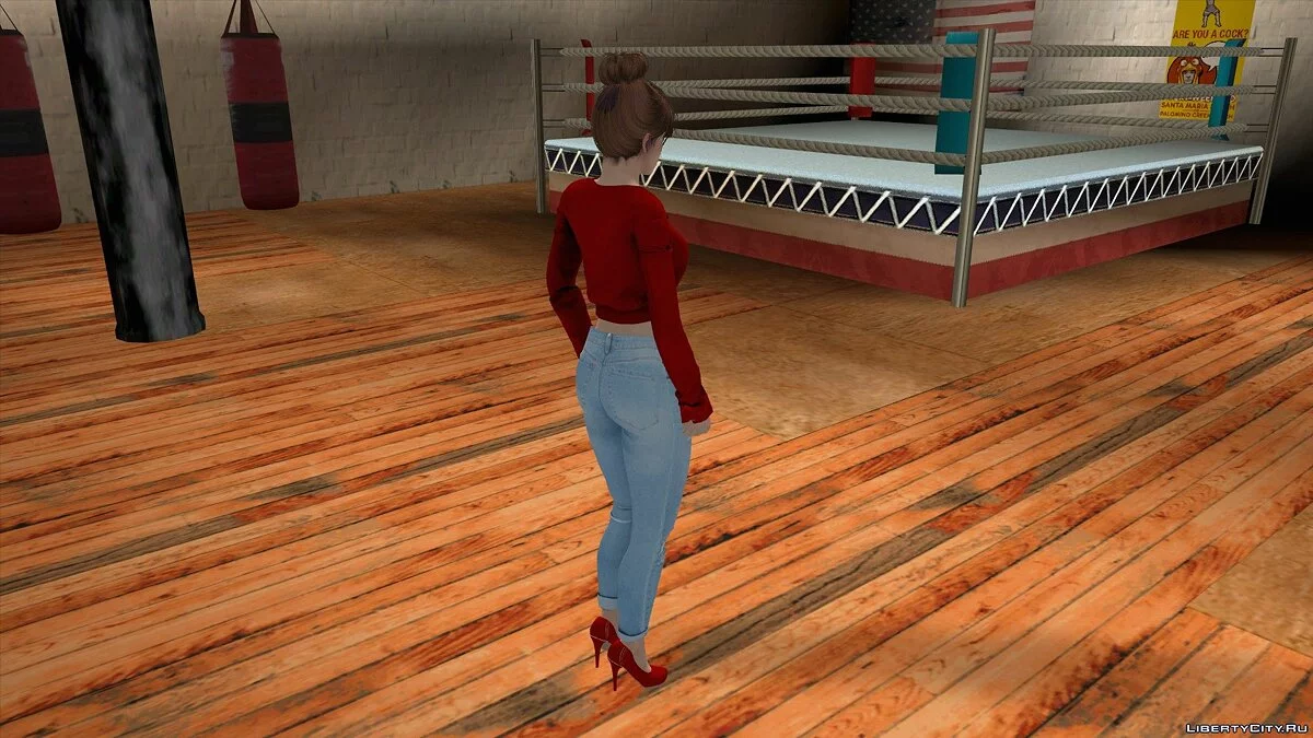 Kasumi in Alltagskleidung v14 / GTA San Andreas (iOS, Android)