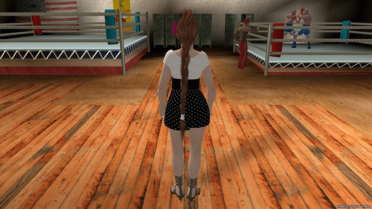 كاسومي بالملابس اليومية v2 / GTA سان أندرياس (iOS، أندرويد)