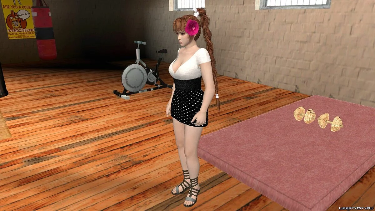 كاسومي بالملابس اليومية v2 / GTA سان أندرياس (iOS، أندرويد)