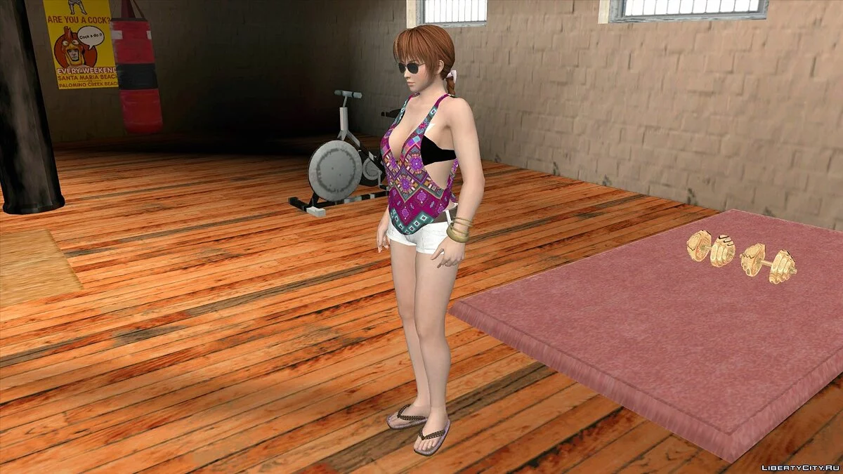 كاسومي بالملابس اليومية v3 / GTA سان أندرياس (iOS، أندرويد)