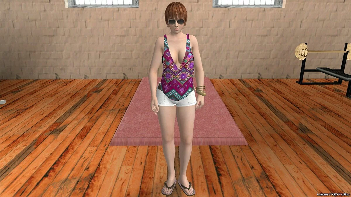 كاسومي بالملابس اليومية v3 / GTA سان أندرياس (iOS، أندرويد)