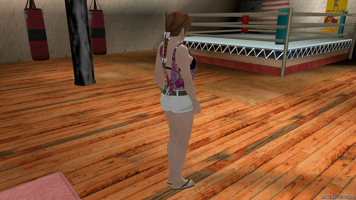 كاسومي بالملابس اليومية v3 / GTA سان أندرياس (iOS، أندرويد)