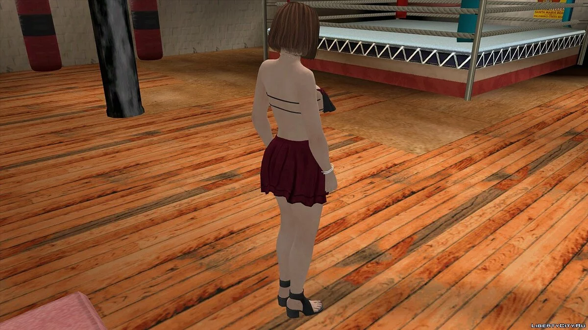 كاسومي بالملابس اليومية v5 / GTA سان أندرياس (iOS، أندرويد)