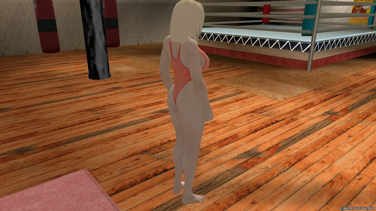 Helena Douglas im Rettungsschwimmer-Badeanzug / GTA San Andreas (iOS, Android)