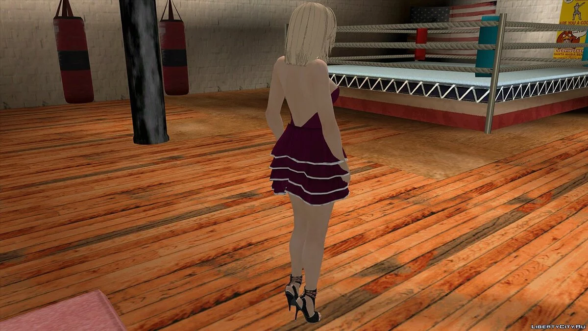 Helena Douglas en tenue décontractée v15 / GTA San Andreas (iOS, Android)