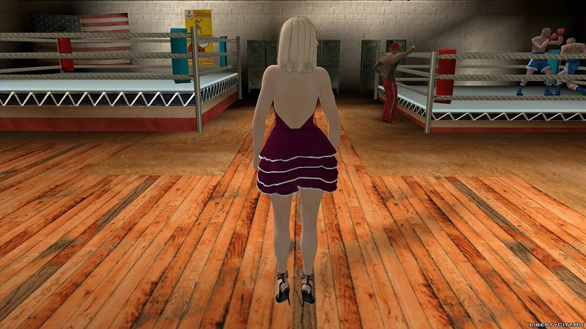 Helena Douglas en tenue décontractée v15 / GTA San Andreas (iOS, Android)
