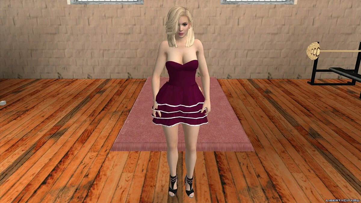 Helena Douglas en tenue décontractée v15 / GTA San Andreas (iOS, Android)