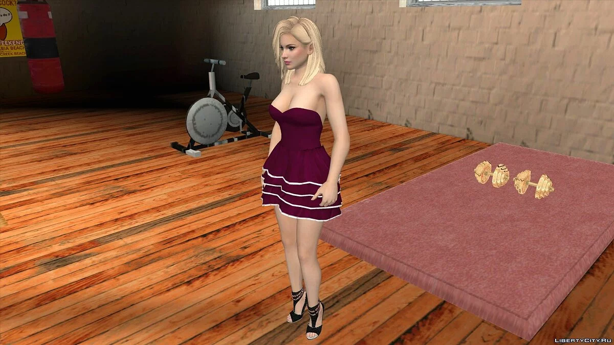 Helena Douglas en tenue décontractée v15 / GTA San Andreas (iOS, Android)