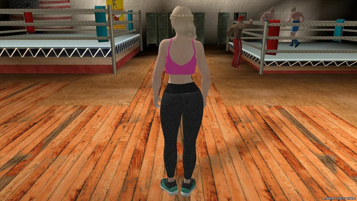 Helena Douglas con ropa casual v10 / GTA San Andreas (iOS, Android)