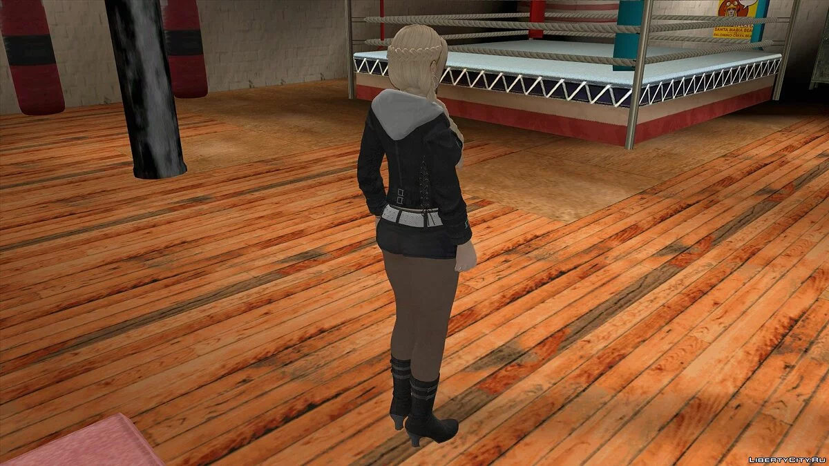 Helena Douglas in Casual Clothes v7 / GTA San Andreas (iOS, Android)