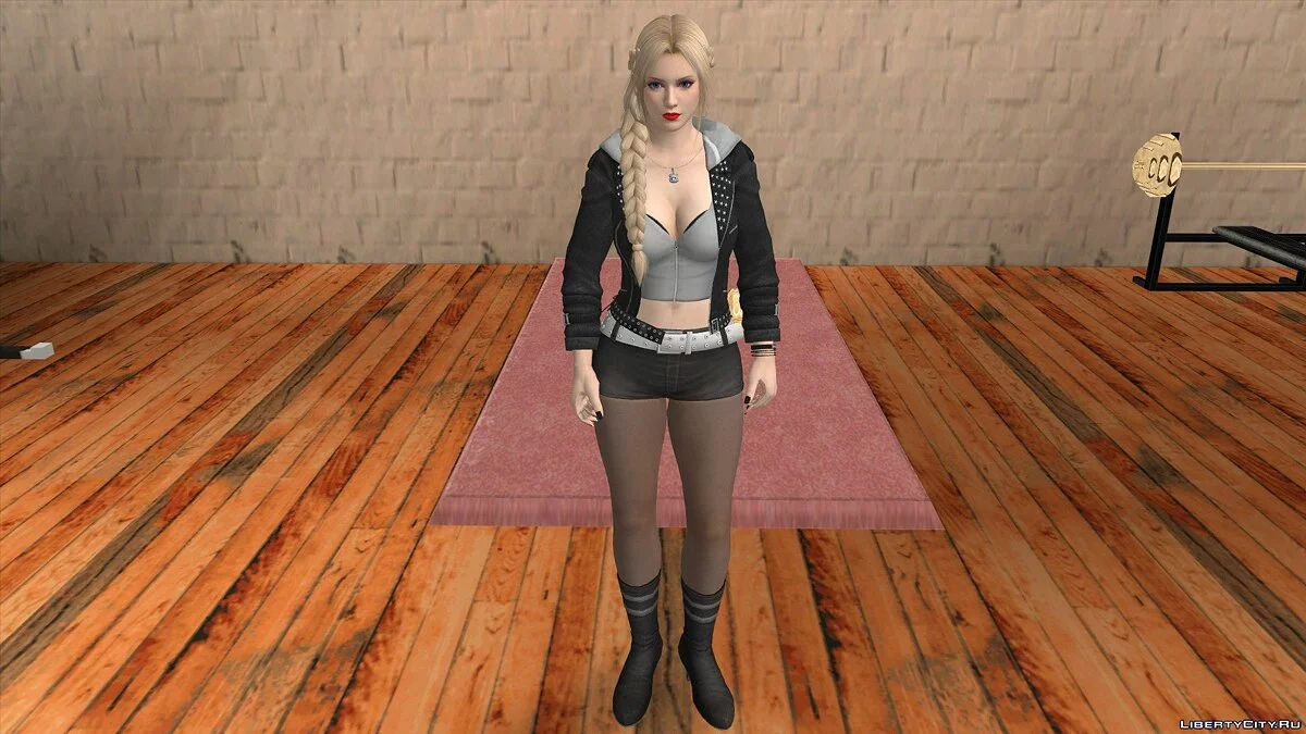 Helena Douglas in Casual Clothes v7 / GTA San Andreas (iOS, Android)