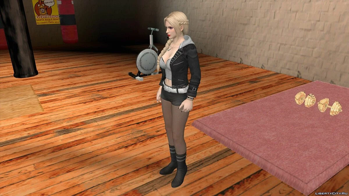 Helena Douglas in Casual Clothes v7 / GTA San Andreas (iOS, Android)