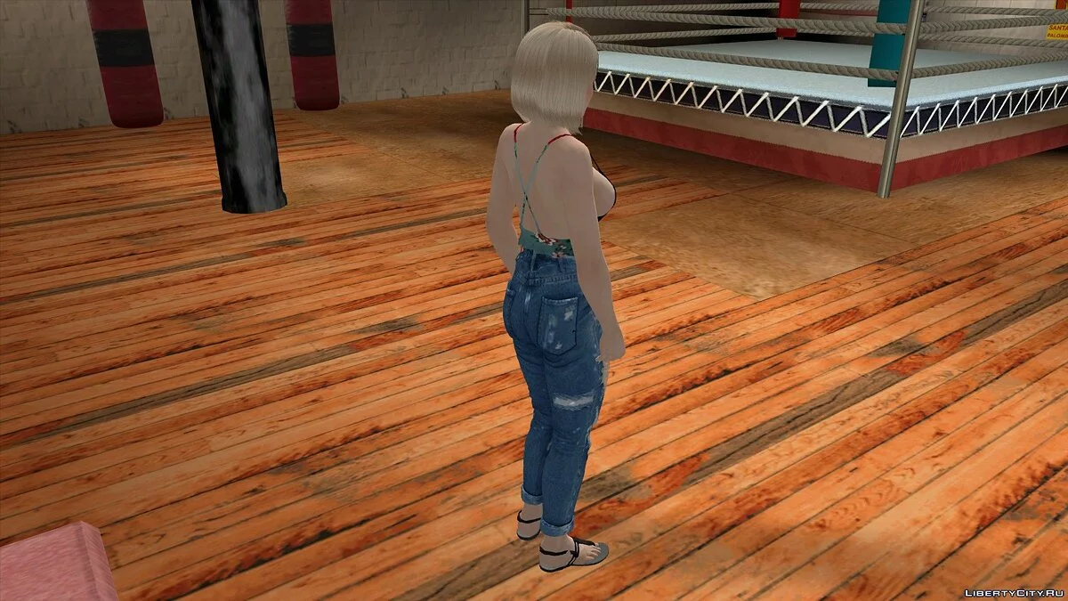 Helena Douglas dalam Pakaian Santai v20 / GTA San Andreas (iOS, Android)