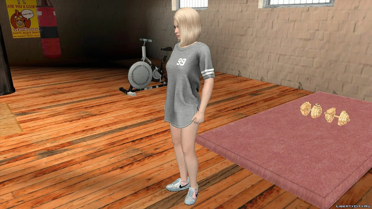 Хелена Дуглас у повсякденному одязі v27 / GTA San Andreas (iOS, Android)