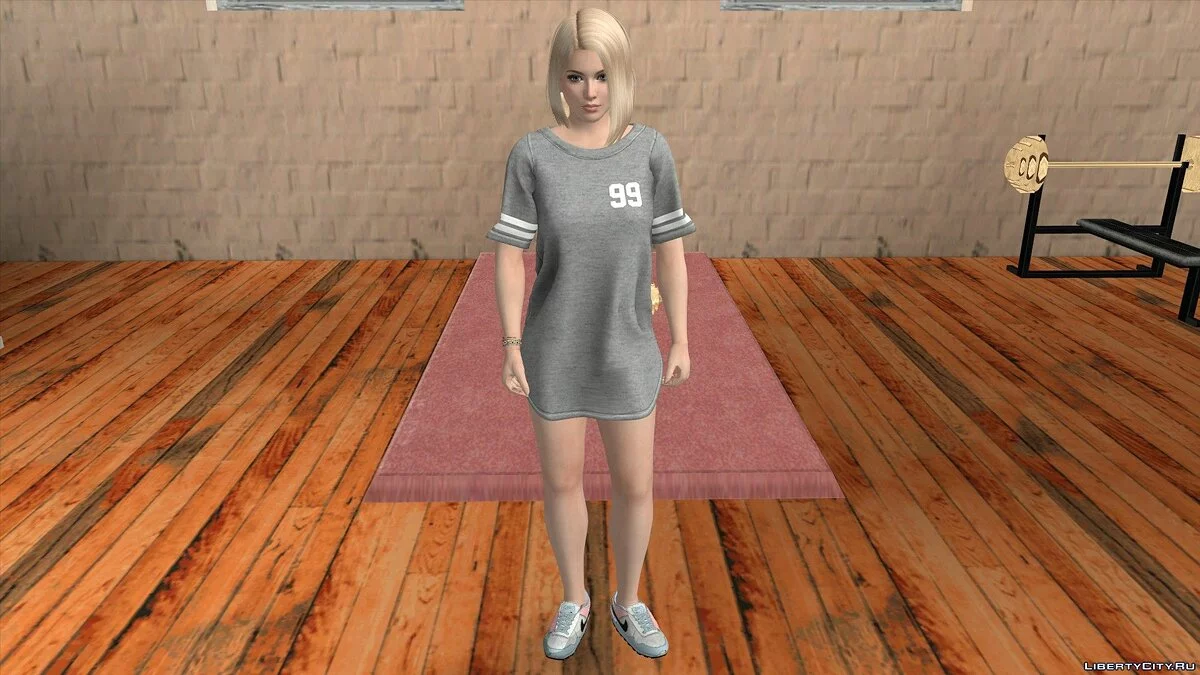 Хелена Дуглас у повсякденному одязі v27 / GTA San Andreas (iOS, Android)