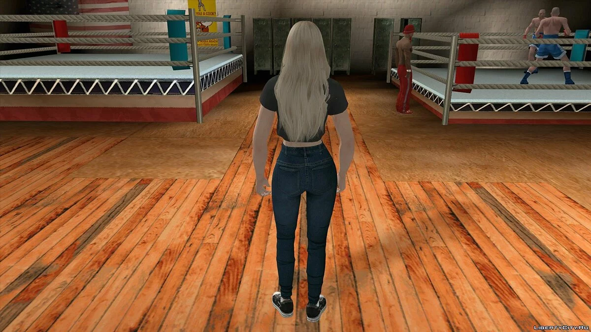 Helena Douglas en tenue décontractée v30 / GTA San Andreas (iOS, Android)