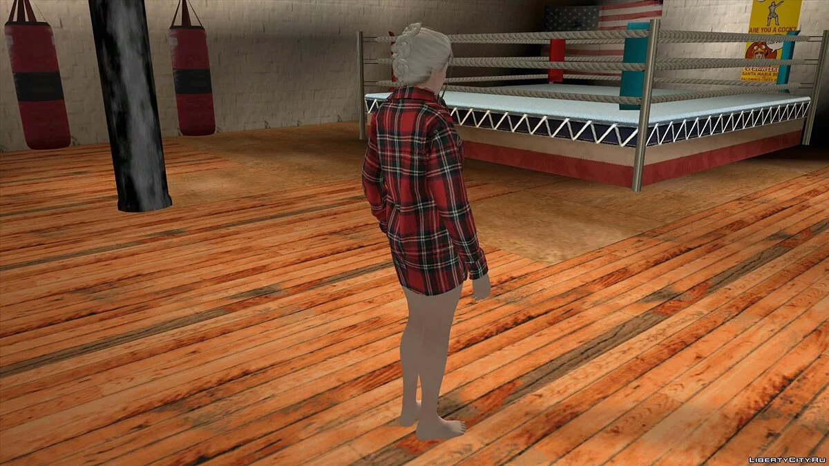 Helena Douglas in Casual Clothes v33 / GTA San Andreas (iOS, Android)