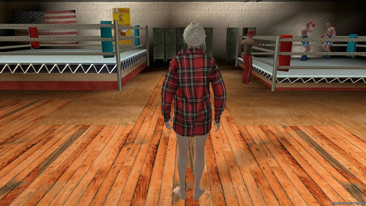 Helena Douglas in Casual Clothes v33 / GTA San Andreas (iOS, Android)