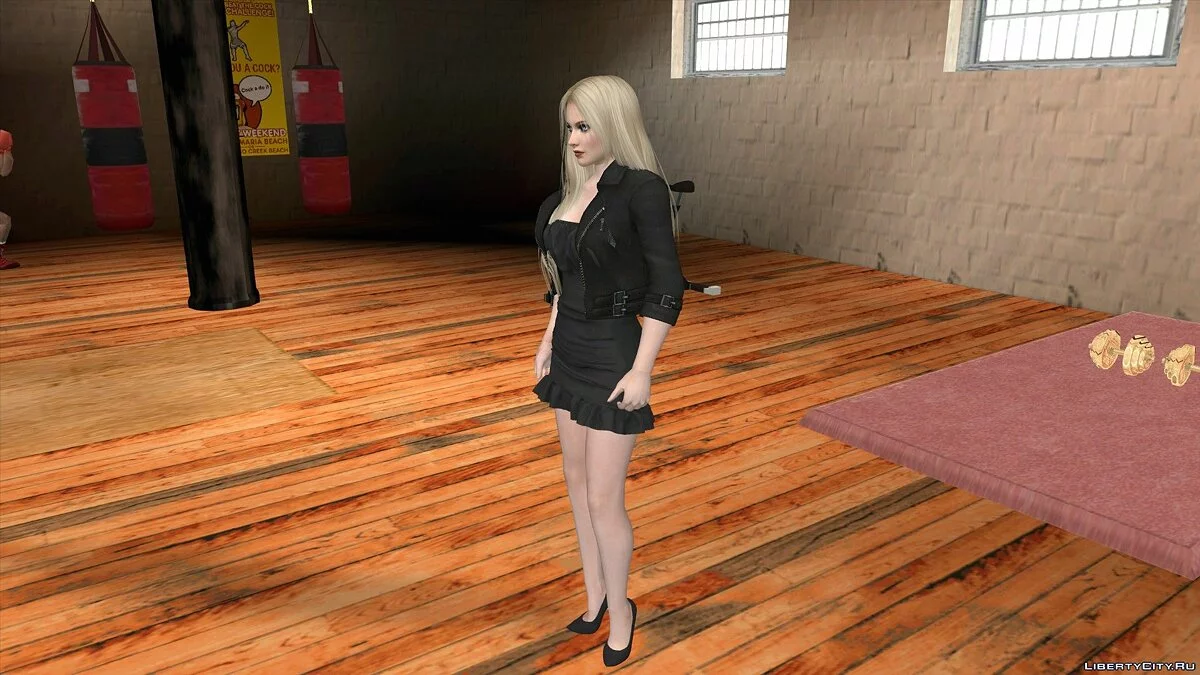Хелена Дуглас у повсякденному одязі v35 / GTA San Andreas (iOS, Android)