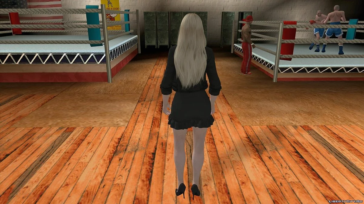 Хелена Дуглас у повсякденному одязі v35 / GTA San Andreas (iOS, Android)