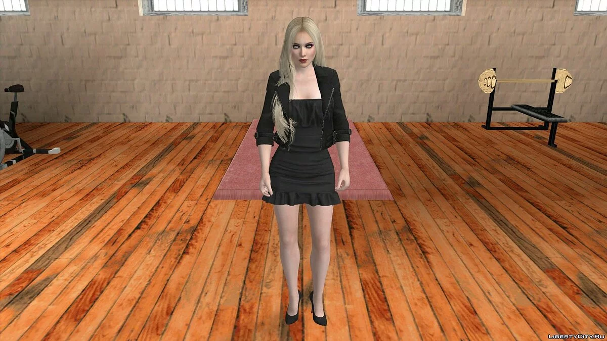 Хелена Дуглас у повсякденному одязі v35 / GTA San Andreas (iOS, Android)