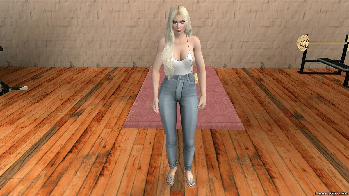 Хелена Дуглас у повсякденному одязі v31 / GTA San Andreas (iOS, Android)