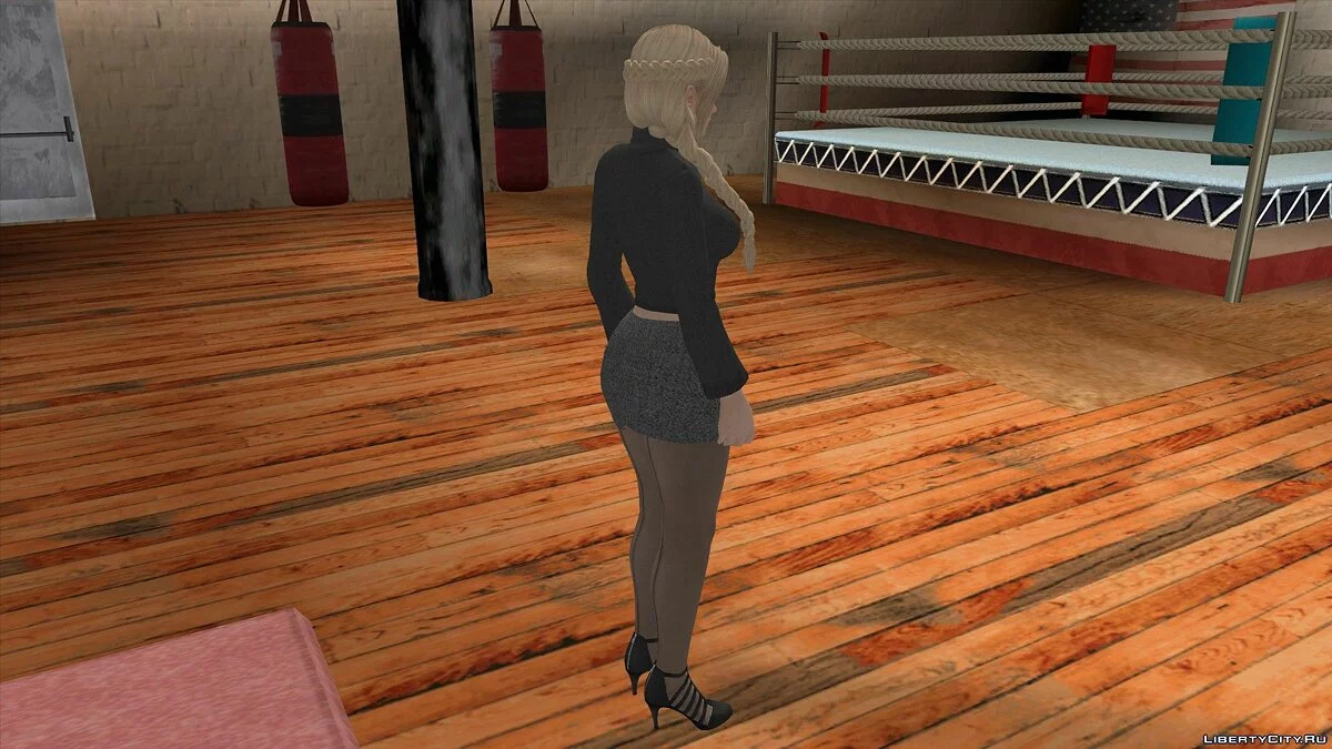 Хелена Дуглас у повсякденному одязі v6 / GTA San Andreas (iOS, Android)