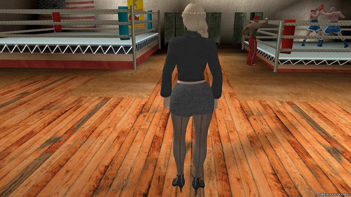 Хелена Дуглас у повсякденному одязі v6 / GTA San Andreas (iOS, Android)