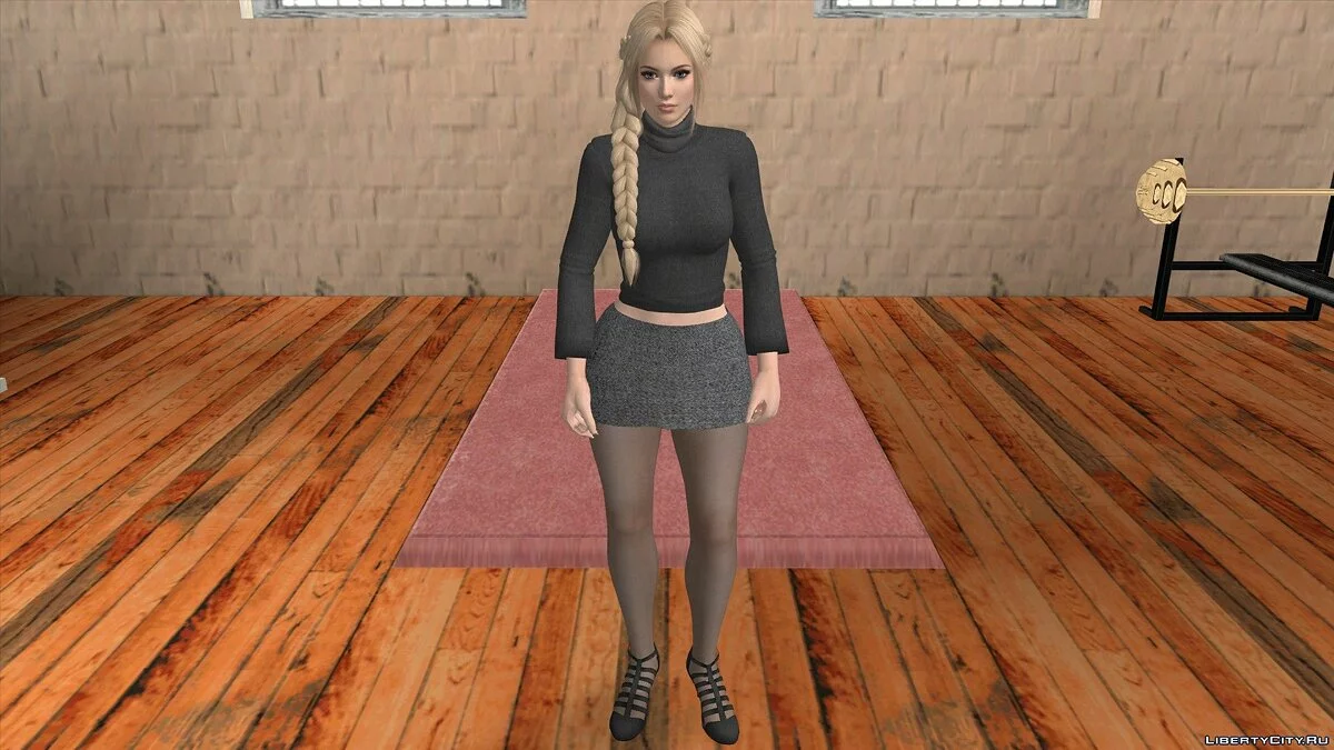 Хелена Дуглас у повсякденному одязі v6 / GTA San Andreas (iOS, Android)