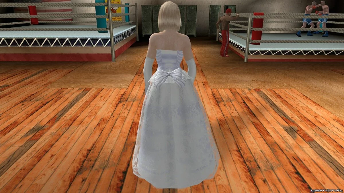 Хелена Дуглас у весільній сукні / GTA San Andreas (iOS, Android)