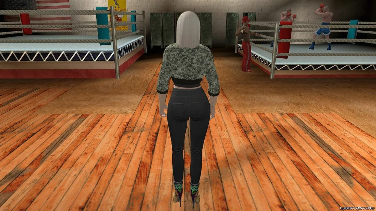 Костюм Хелени Дуглас Змія / GTA San Andreas (iOS, Android)