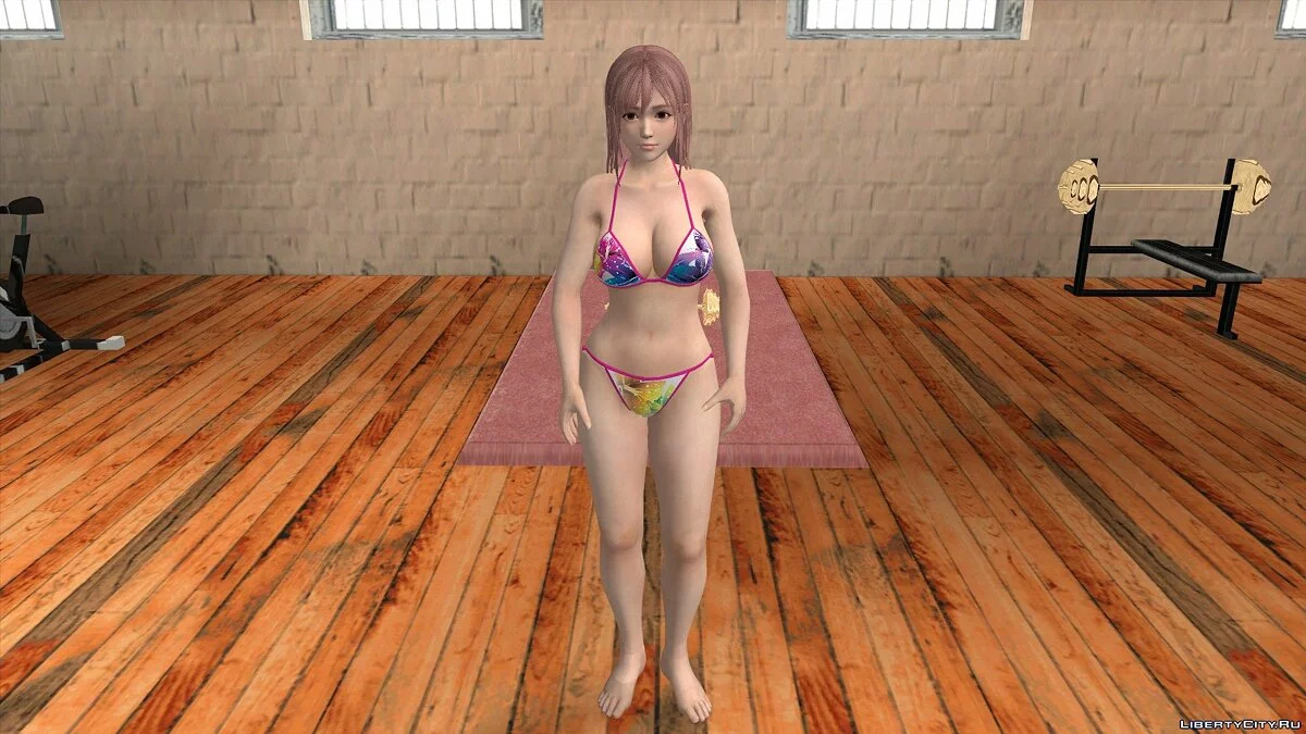 Honoka en bikini / GTA San Andreas (iOS, Android)