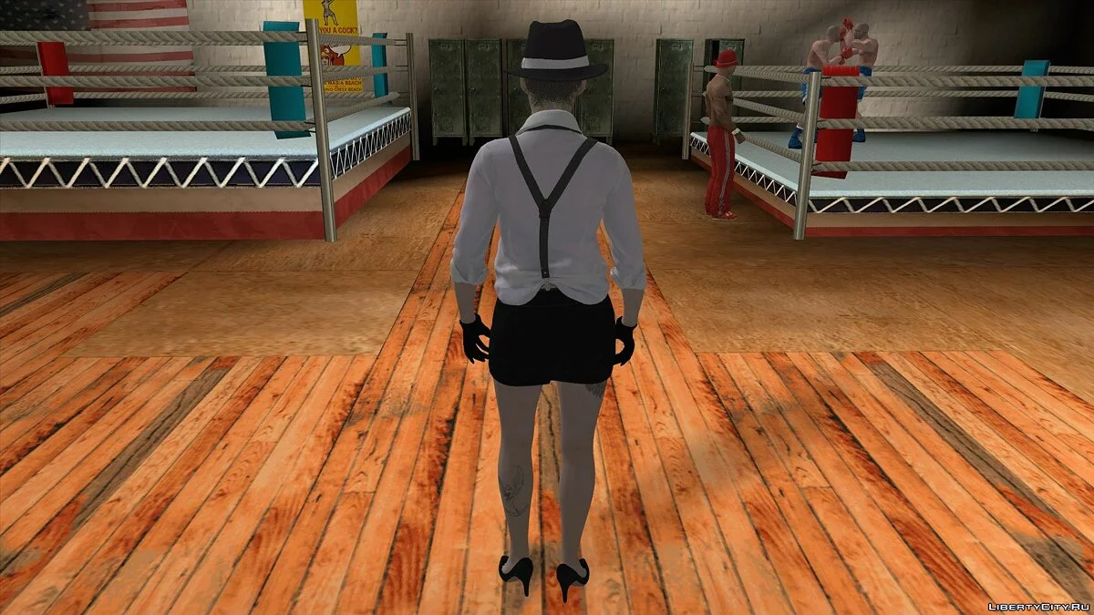 Claire Redfield Noir / GTA San Andreas (iOS, Android)