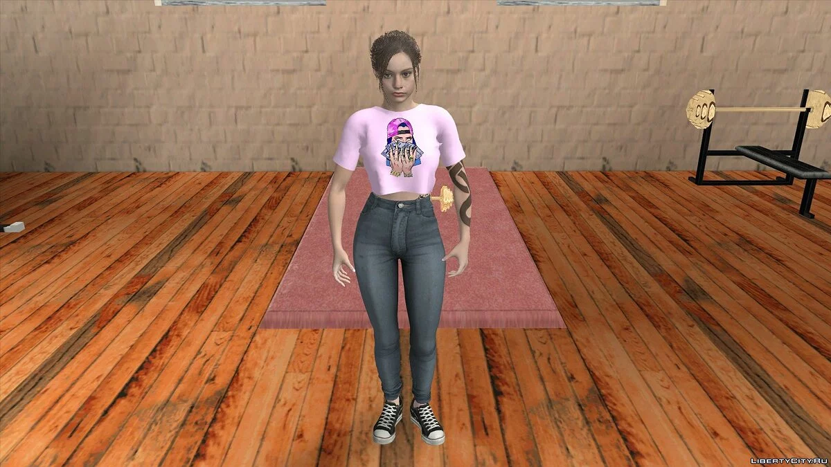 Claire Redfield in Alltagskleidung / GTA San Andreas (iOS, Android)