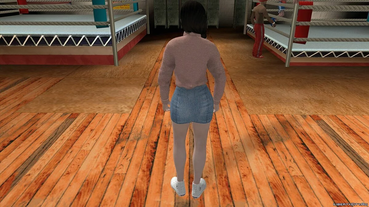 Kokoro em roupas casuais v8 / GTA San Andreas (iOS, Android)