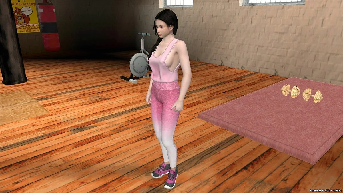 Кокоро в повсякденному одязі v9 / GTA San Andreas (iOS, Android)