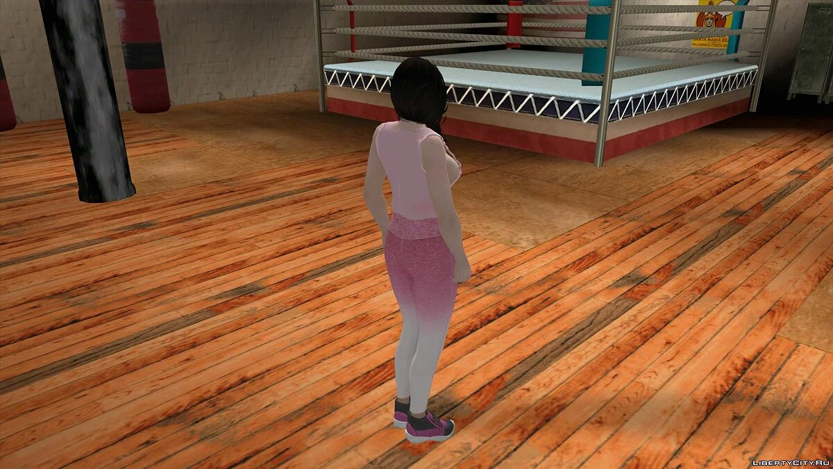 Кокоро в повсякденному одязі v9 / GTA San Andreas (iOS, Android)