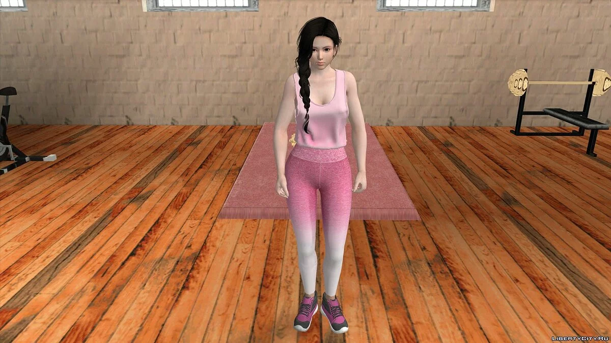 Кокоро в повсякденному одязі v9 / GTA San Andreas (iOS, Android)