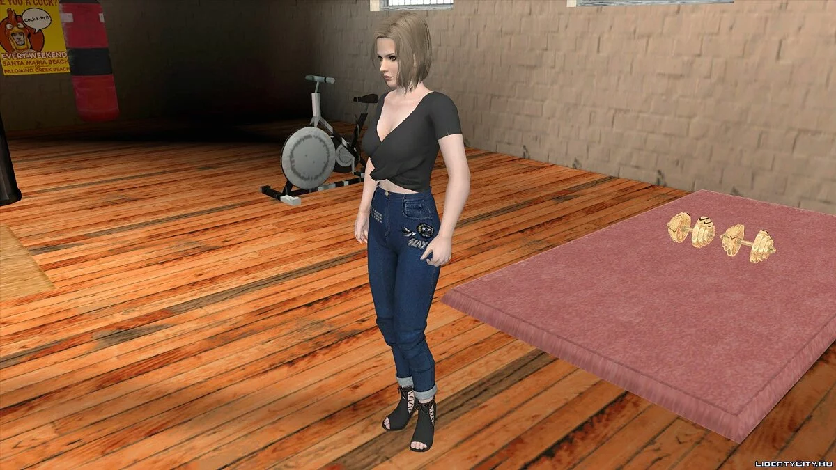 Крісті у повсякденному одязі v6 / GTA San Andreas (iOS, Android)