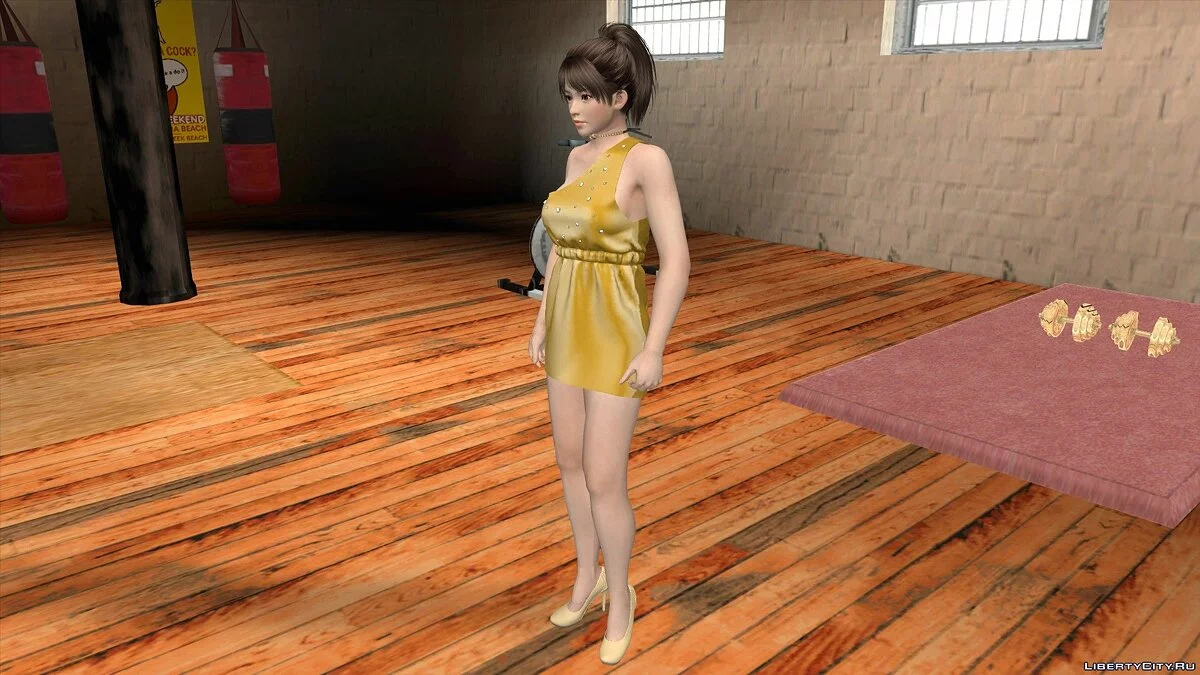 Lei Fang in Casual Outfit v3 / GTA San Andreas (iOS, Android)