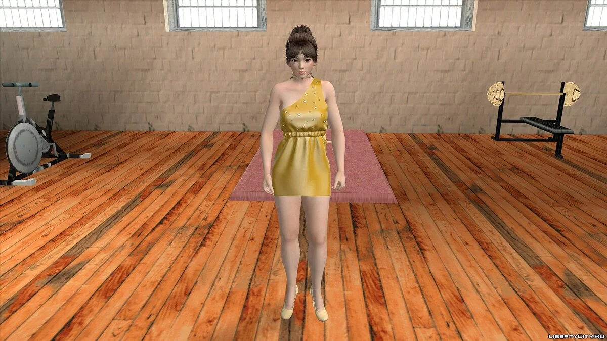 Lei Fang in Casual Outfit v3 / GTA San Andreas (iOS, Android)