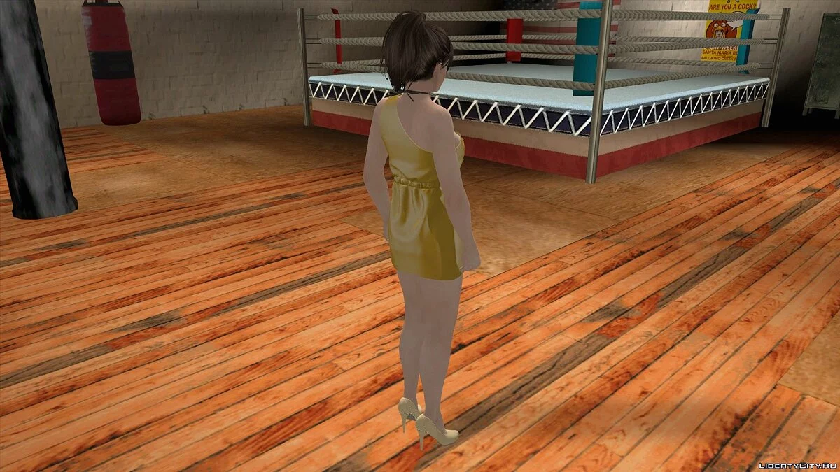 Lei Fang in Casual Outfit v3 / GTA San Andreas (iOS, Android)