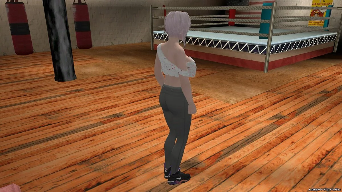 Луна в повсякденному одязі / GTA San Andreas (iOS, Android)