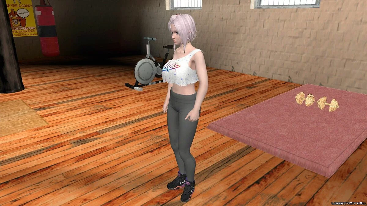 Луна в повсякденному одязі / GTA San Andreas (iOS, Android)