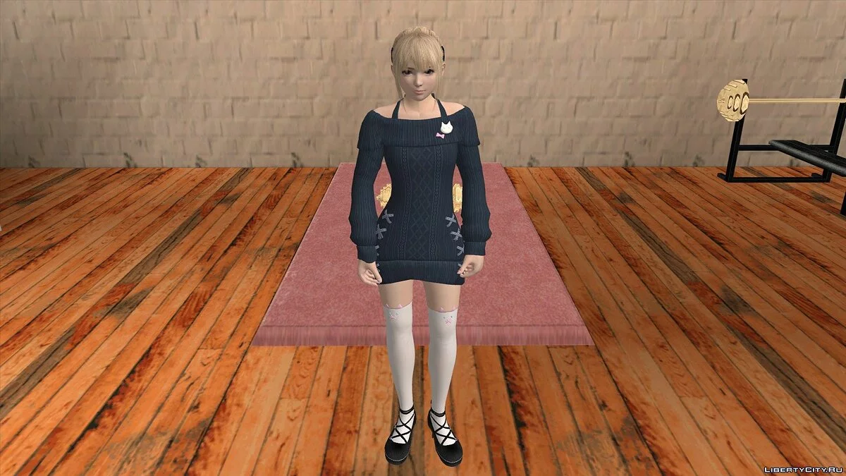 Marie Rose en ropa casual v7 / GTA San Andreas (iOS, Android)