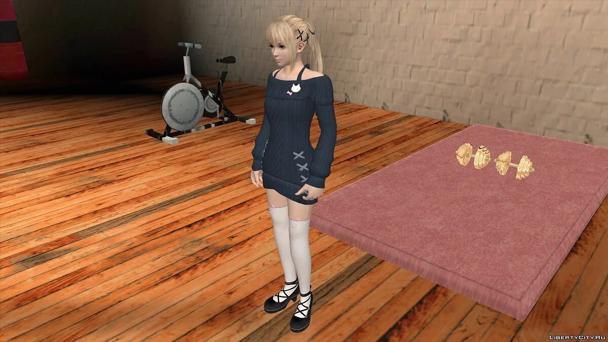 Marie Rose en ropa casual v7 / GTA San Andreas (iOS, Android)