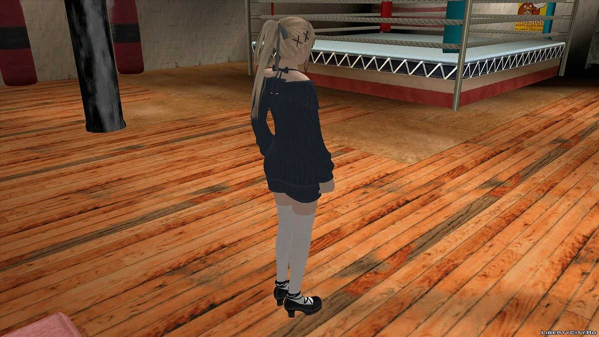 Marie Rose en ropa casual v7 / GTA San Andreas (iOS, Android)