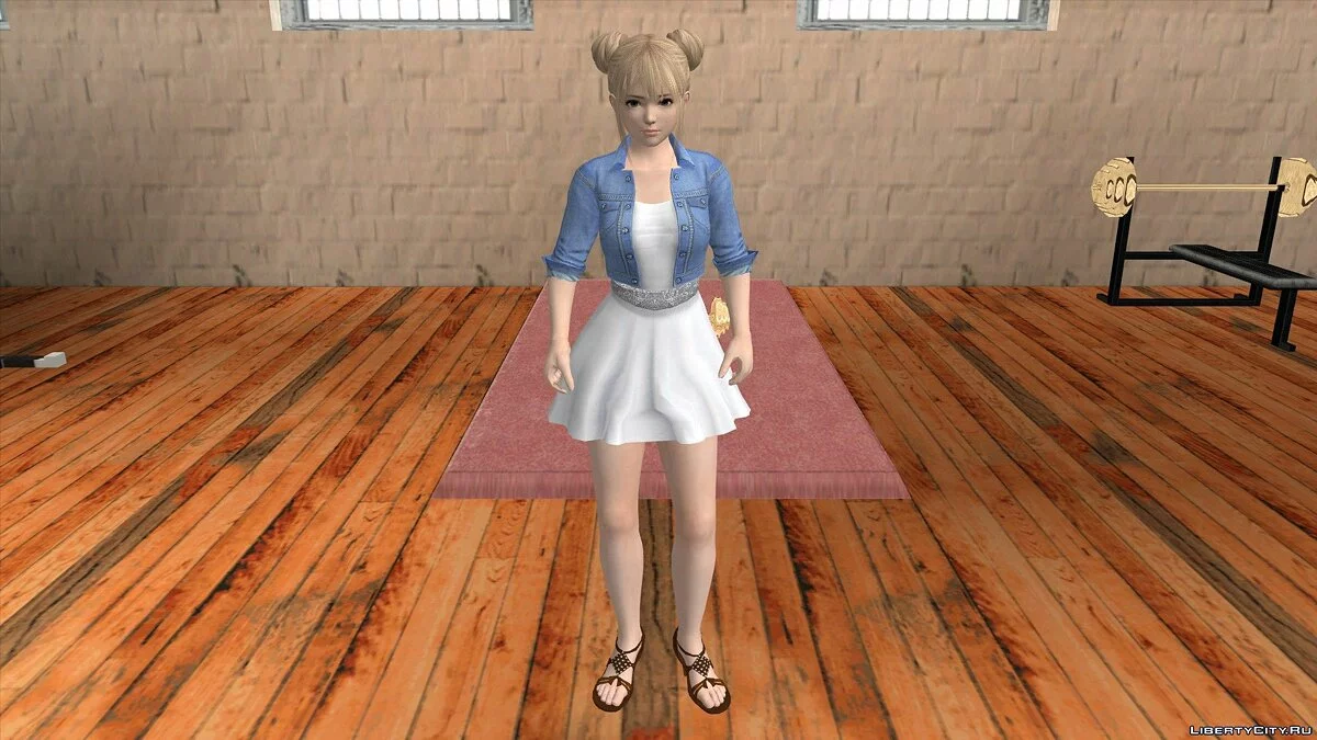 Марі Роуз у повсякденному одязі v8 / GTA San Andreas (iOS, Android)