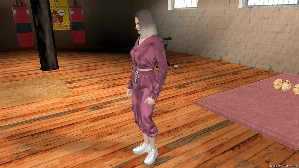 Міла у повсякденному одязі v11 / GTA San Andreas (iOS, Android)
